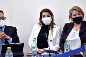 Jeanine Añez en audiencia por el caso Golpe de Estado II
