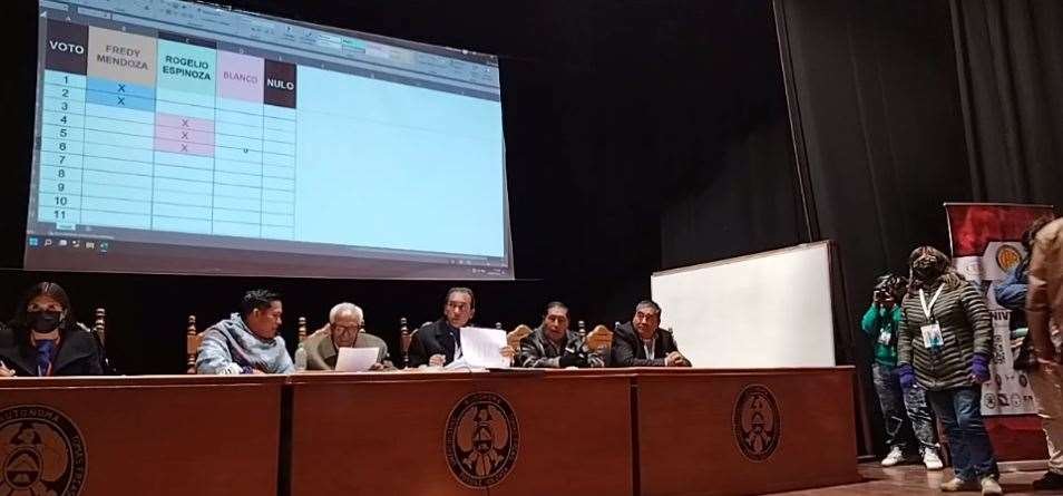 Freddy Mendoza es elegido como nuevo ejecutivo del CEUB