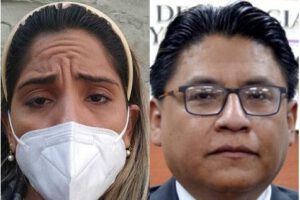 Carolina Ribera increpa a Iván Lima sobre su madre Jeanine Añez