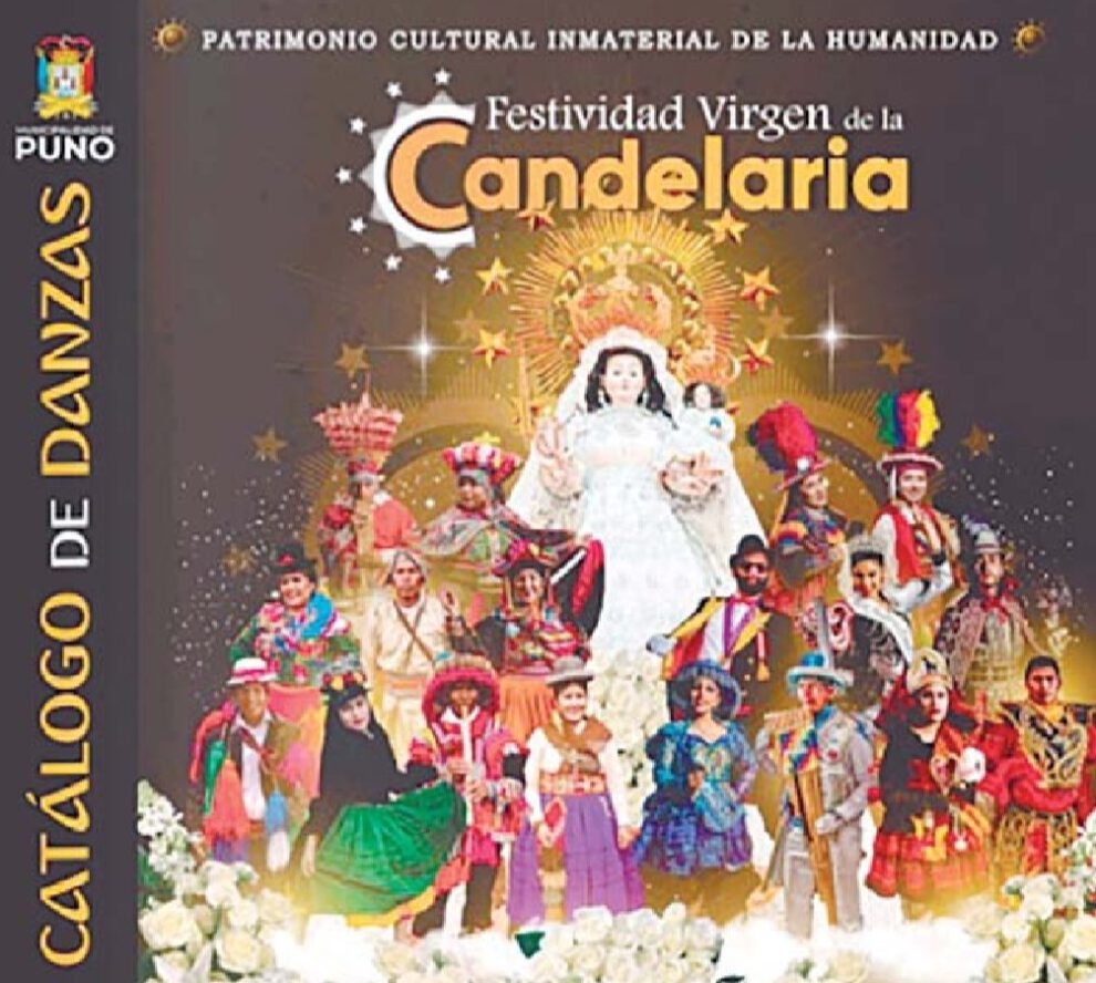 Catálogo de la Fiesta de la Candelaria con danzas del Carnaval de Oruro