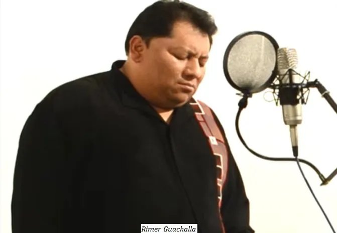 Rimer Guachalla, voz emblemática del grupo Tupay