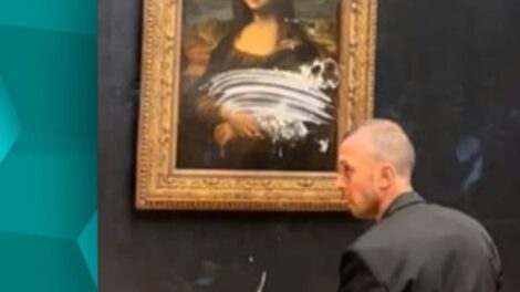 Mona Lisa en el Museo del Louvre