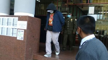 Detención preventiva por parricidio de José L.C. en La Paz