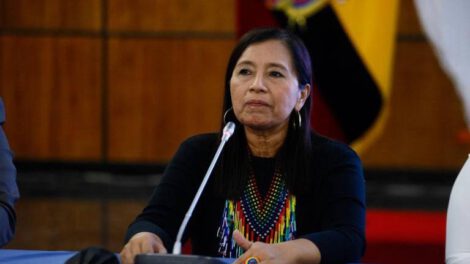 Destitución de Guadalupe Llori en la Asamblea ecuatoriana
