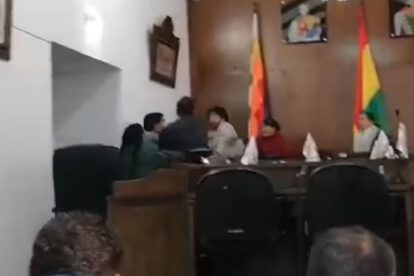 Pelea concejales Sucre durante debate sobre albergue de mascotas