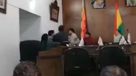 Pelea concejales Sucre durante debate sobre albergue de mascotas