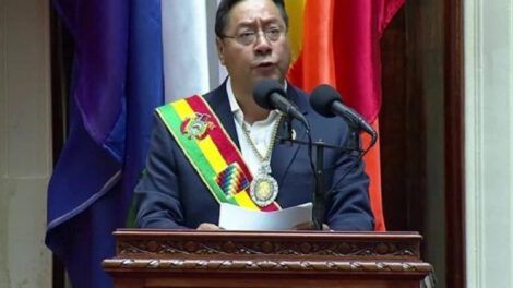 Cumbre de las Américas con Luis Arce Catacora