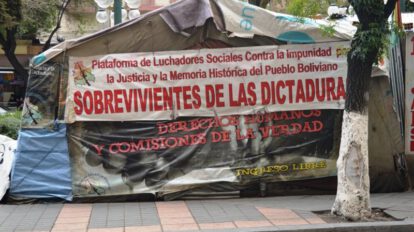 Resarcimiento económico víctimas dictaduras en Bolivia