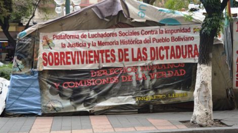Resarcimiento económico víctimas dictaduras en Bolivia