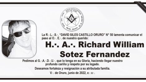 Obituario de Richard William Sotez Fernandez
