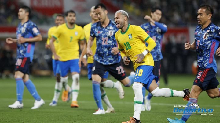 Brasil vence a Japón en partido amistoso