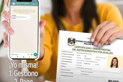 Certificado Único Digital de Antecedentes Policiales disponible a través de Banco Unión