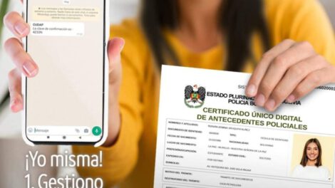Certificado Único Digital de Antecedentes Policiales disponible a través de Banco Unión