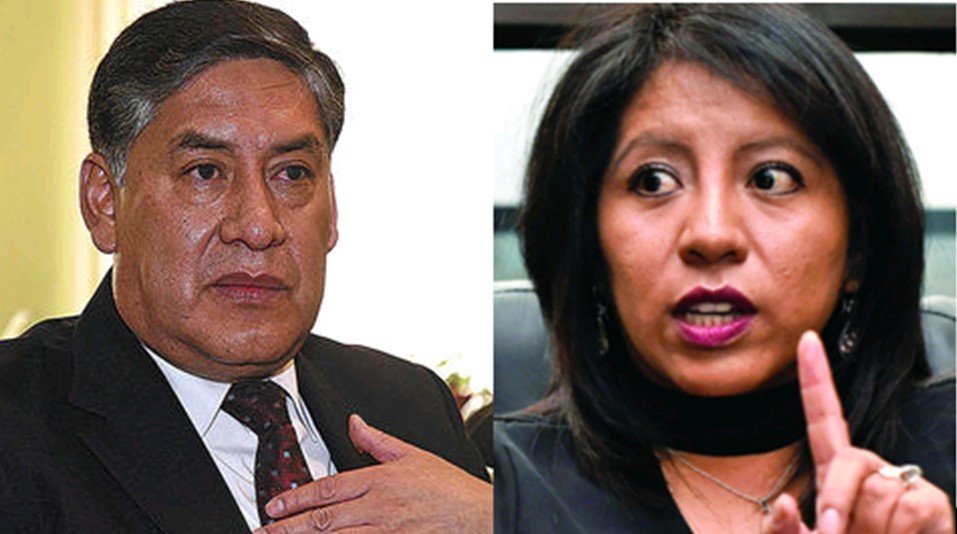 Nadia Cruz demanda a Juan Lanchipa ante la CIDH
