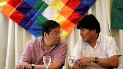 Reunión de federaciones del Trópico con Luis Arce y Evo Morales