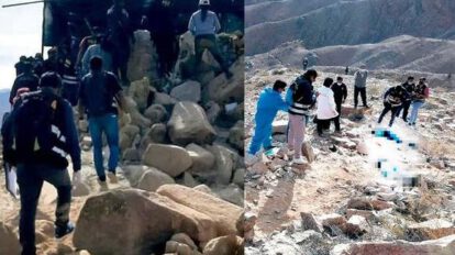 Enfrentamiento entre mineros en Perú