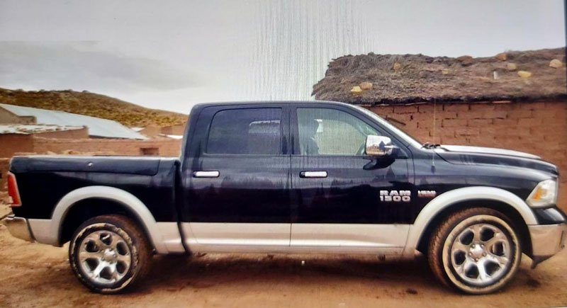 Devolución de camioneta robada en Bolivia