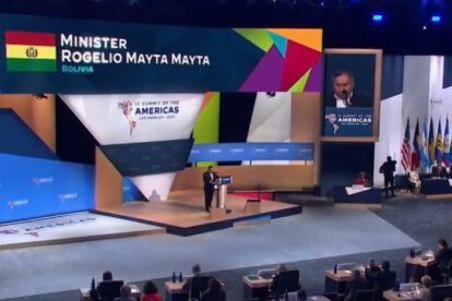 Bolivia afirma que EE.UU. no tiene la potestad de realizar exclusiones