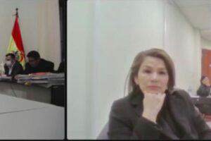 Sentencia de Añez en el caso Golpe de Estado II