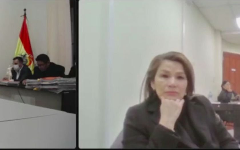 Sentencia de Añez en el caso Golpe de Estado II
