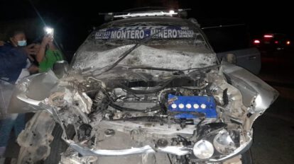 Accidente en la carretera Saavedra – Minero