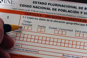Censo Nacional de Población y Vivienda en Bolivia