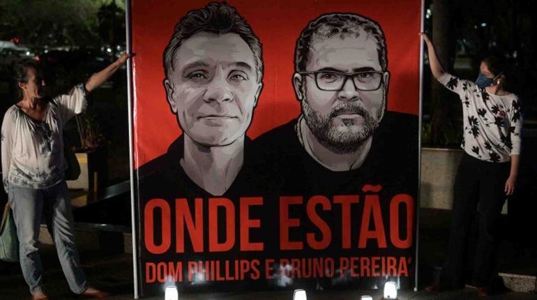 hallazgo de los cuerpos del periodista en la Amazonia