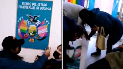Activistas atacan muestra cultural Lgbtiq+ en Santa Cruz