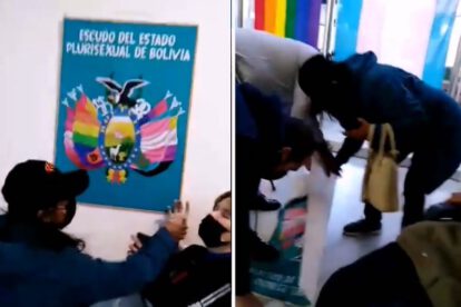 Activistas atacan muestra cultural Lgbtiq+ en Santa Cruz