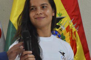 Karen Tórrez Guzmán promesa de medalla en los Juegos Bolivarianos