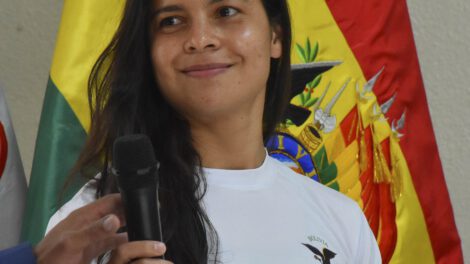 Karen Tórrez Guzmán promesa de medalla en los Juegos Bolivarianos