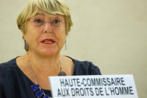 Michelle Bachelet denuncia situación en Mariúpol