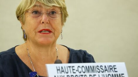 Michelle Bachelet denuncia situación en Mariúpol