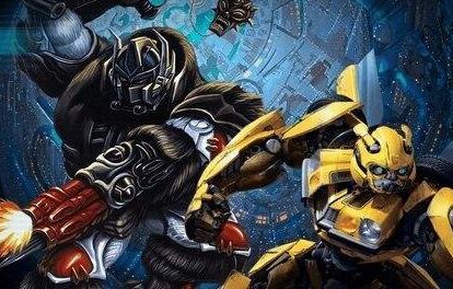 Transformers: Rise of the Beast con Optimus Prime y Bumblebee