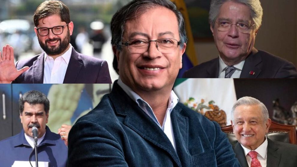 Gustavo Petro recibe felicitaciones de presidentes tras su triunfo electoral en Colombia