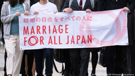 Matrimonio homosexual en Japón según tribunal de Osaka