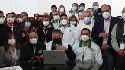 Colegio Médico de Bolivia solicita diálogo al Presidente Arce