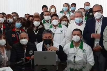 Colegio Médico de Bolivia solicita diálogo al Presidente Arce