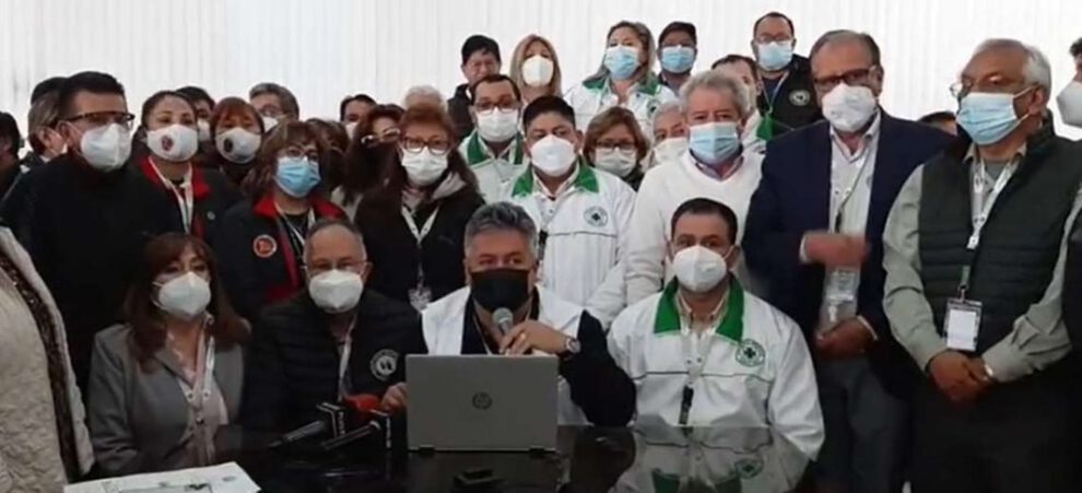 Colegio Médico de Bolivia solicita diálogo al Presidente Arce