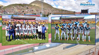 Sur-Car y Gualberto Villarroel San José se enfrentarán en la Copa Bolivia
