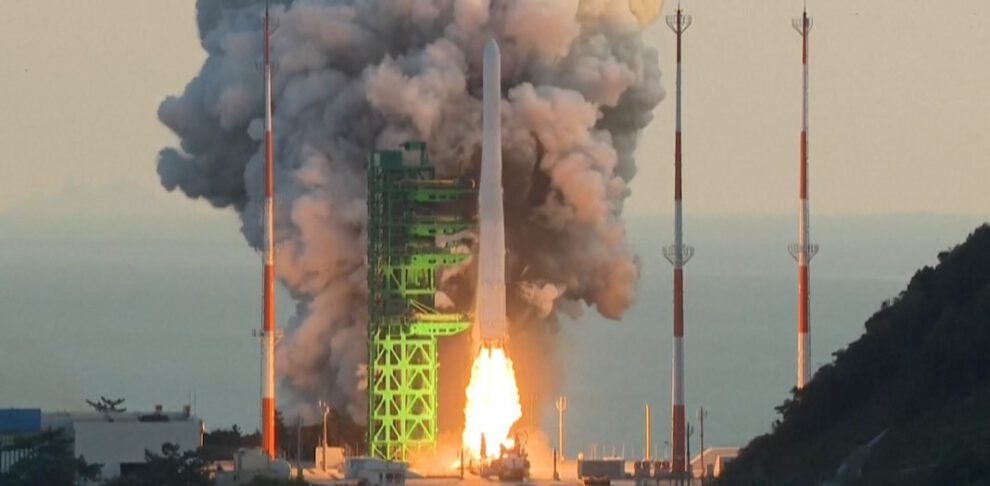 Corea del Sur lanza cohete Nuri y se suma a la élite aeroespacial