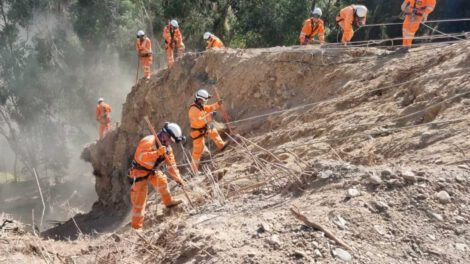 Avenida Libertador habilitada por la Alcaldía de La Paz