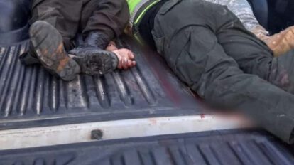 Balacera en Porongo deja dos policías y un voluntario muertos