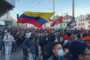 Protestas en Ecuador