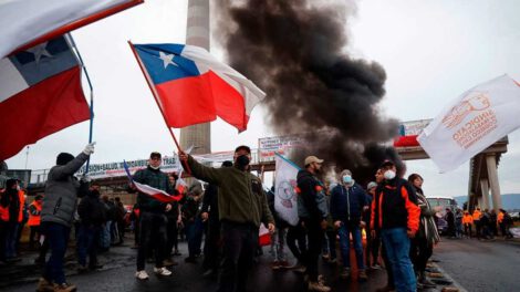Paro nacional indefinido Codelco por cierre de la fundición Ventanas