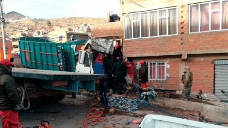 Accidente de militar en camión comisado por contrabando