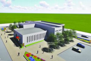 Maqueta del proyecto Casa de la Memoria en Oruro