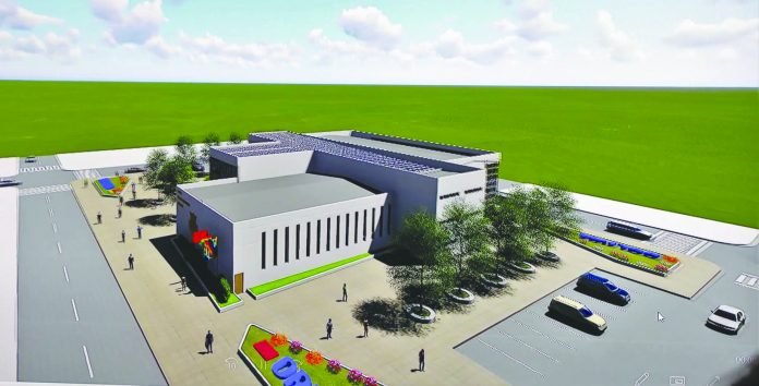 Maqueta del proyecto Casa de la Memoria en Oruro