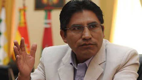 Félix Patzi, presidente del Movimiento Tercer Sistema (MTS)