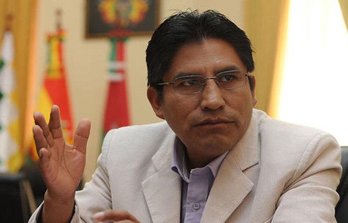 Félix Patzi, presidente del Movimiento Tercer Sistema (MTS)